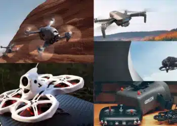 different drones for ariel views