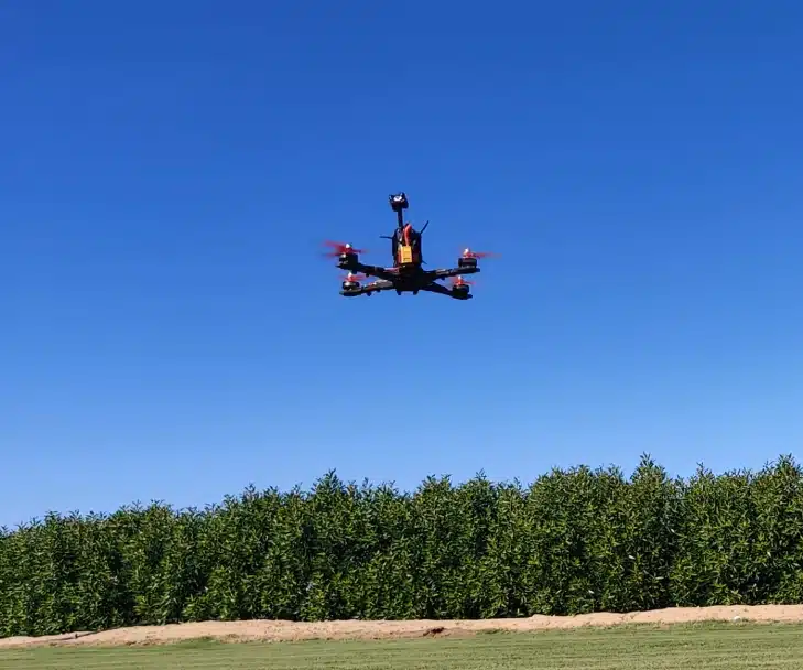 fpv drone inair