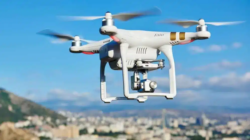 techsil drone to capture the ariel view