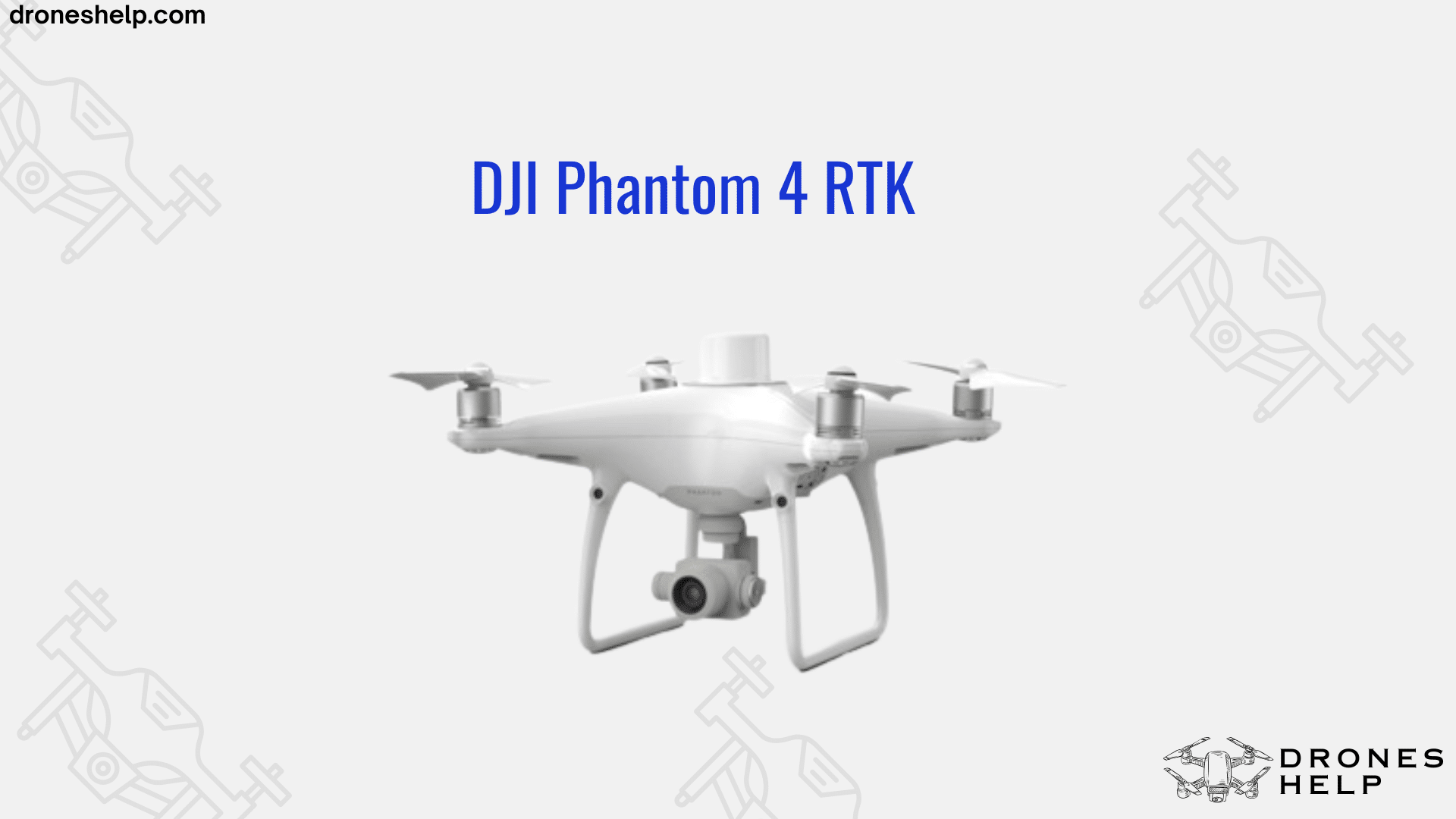 DJI Phantom RTK