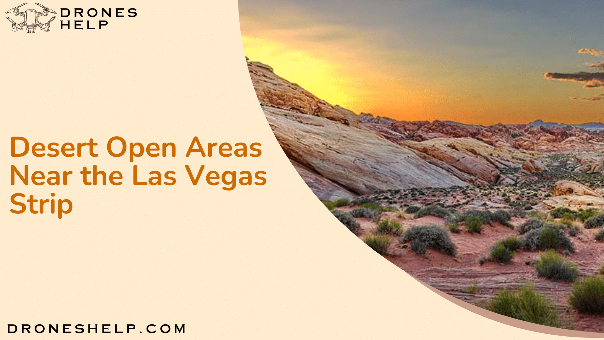 Desert Open Areas Near the Las Vegas Strip 