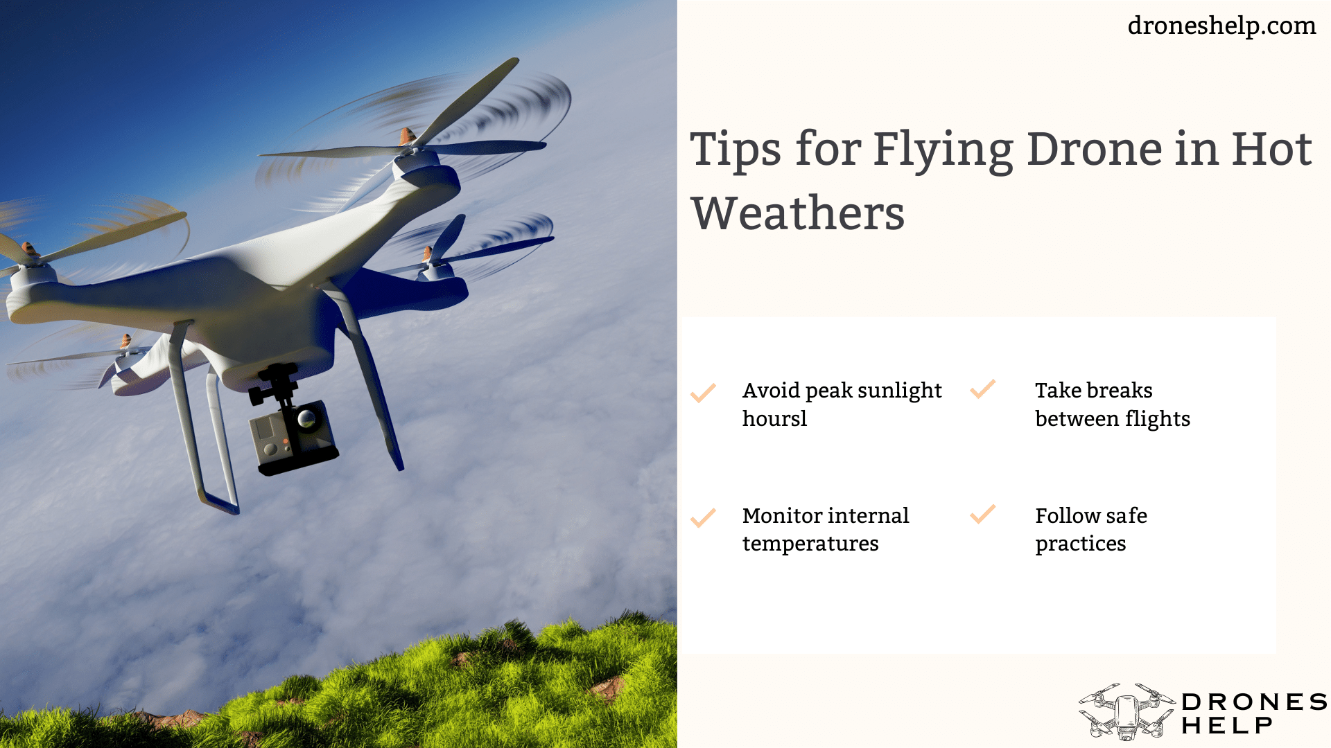 Tips for Flying Drone in Hot Weathers