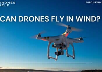 can drone fly in wind guide